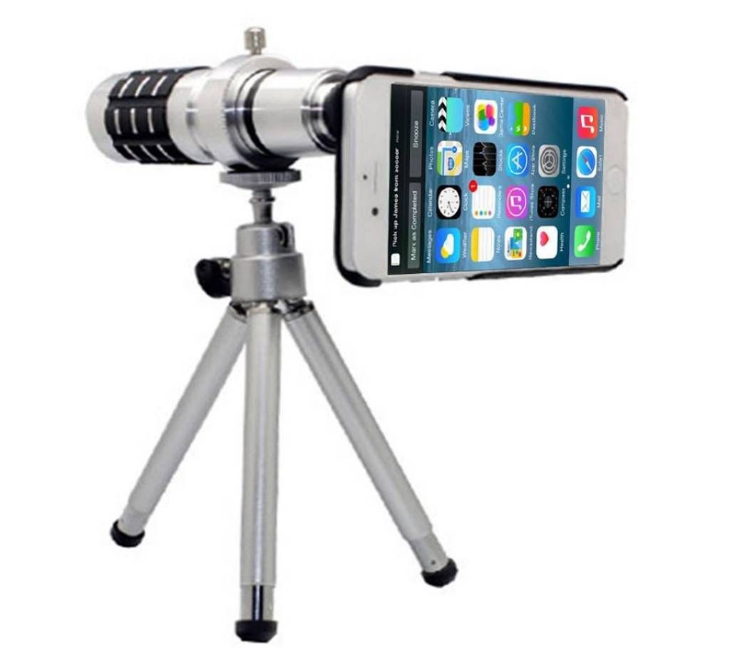 Universal 12x Zoom Telescope Lens For Mobile Phone 