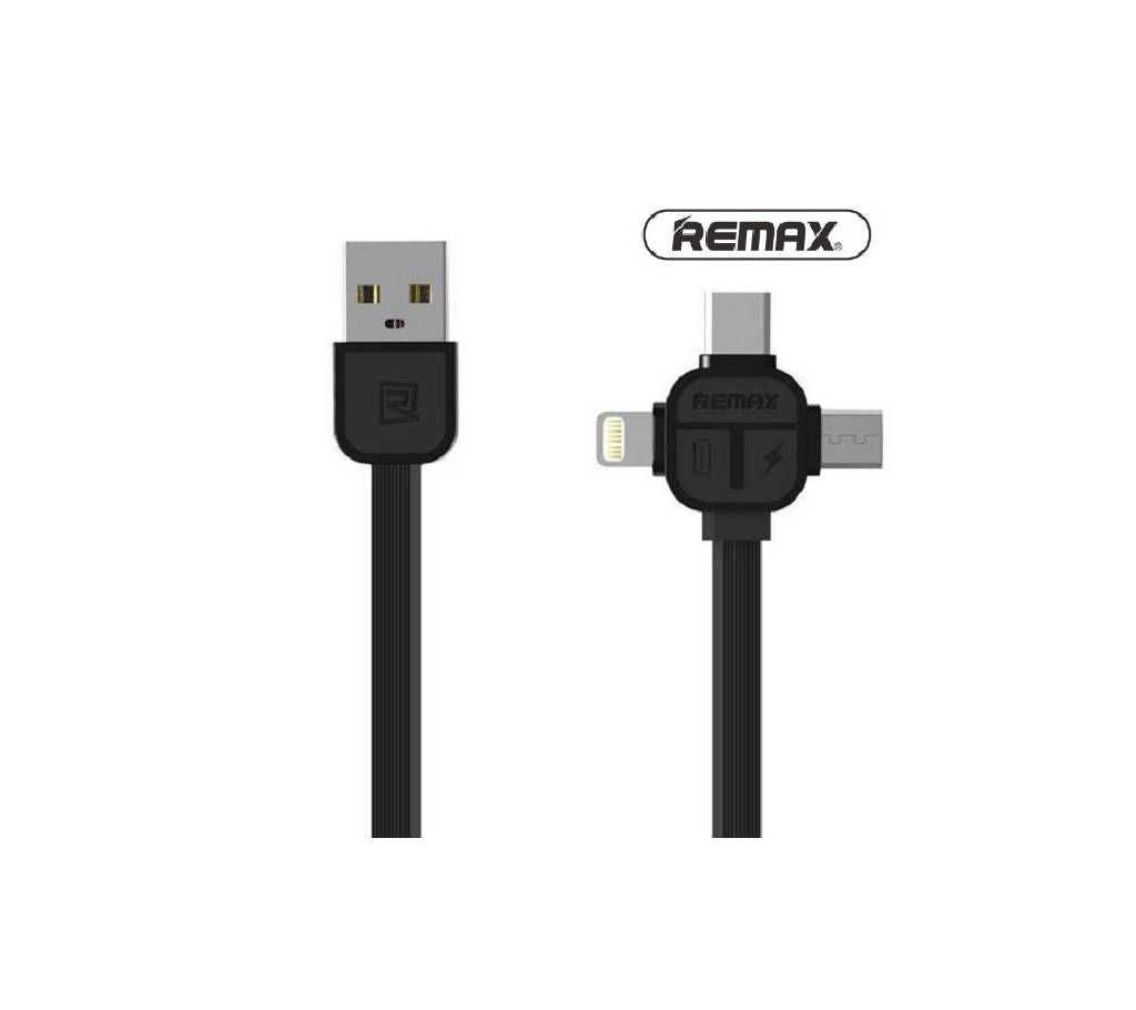 Remax RC-066TH 3 In 1 USB Data Cable