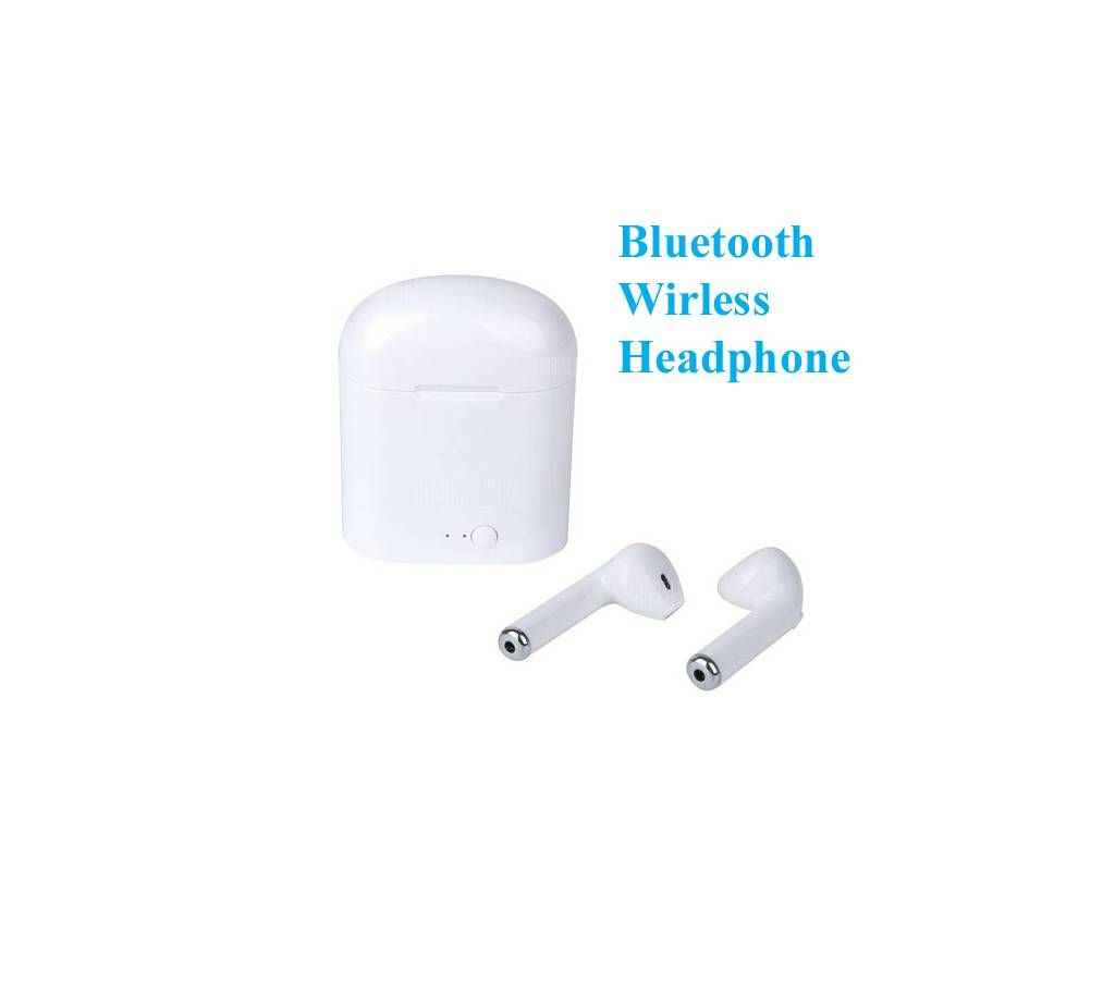 TWS i7S - Bluetooth Headphone 4.2  - White