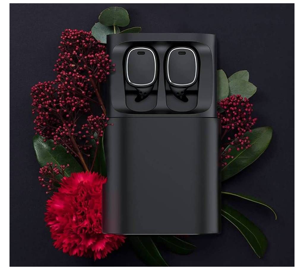 QCY T1 PRO TWS Dual Bluetooth Earphones IPX4 Waterproof Headphones with Charging Box