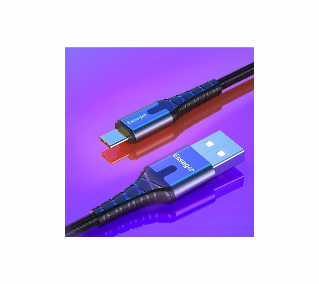 Essager Type C Fast Charging 1 Meter Data Cable