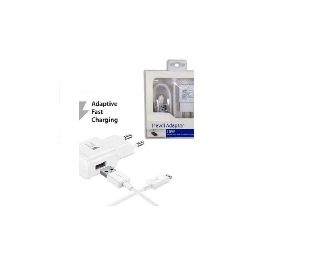 Fast Charging Usb Travel Adapter-White