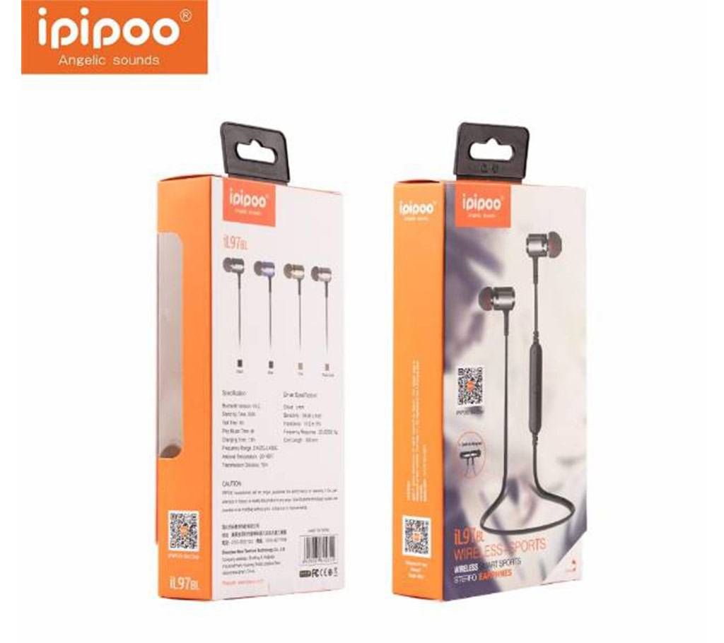 ipipoo Bluetooth 4.2 In Ear Earphone 