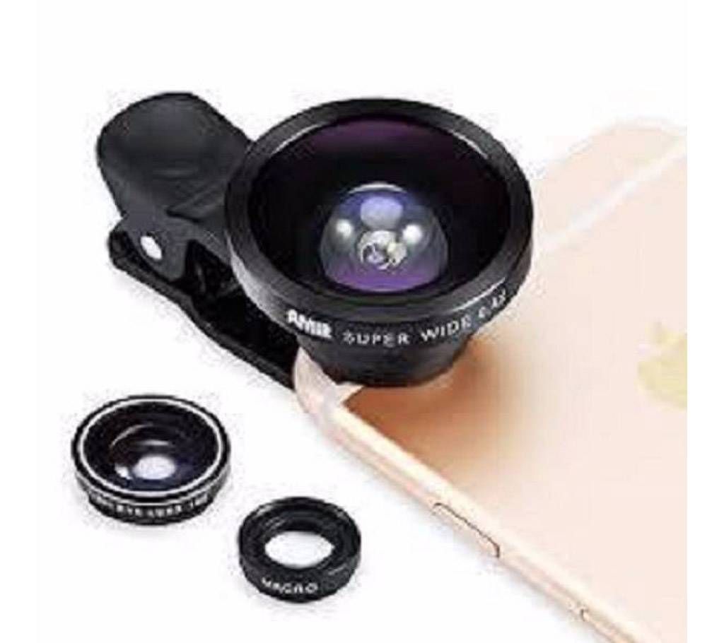 3-in-1 Clip Lense For Smartphone