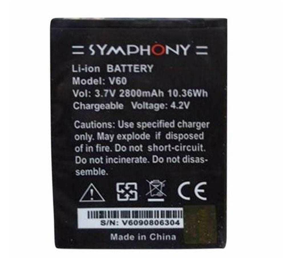 Symphony V-60 2800 mAh Replacement Battery