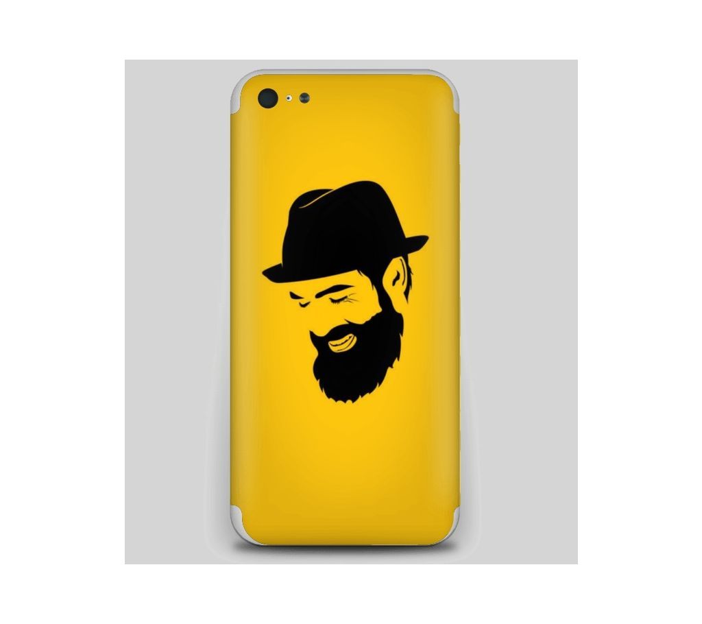 iPhone 5c Rubber Silicon UV laser Printed Soft cover