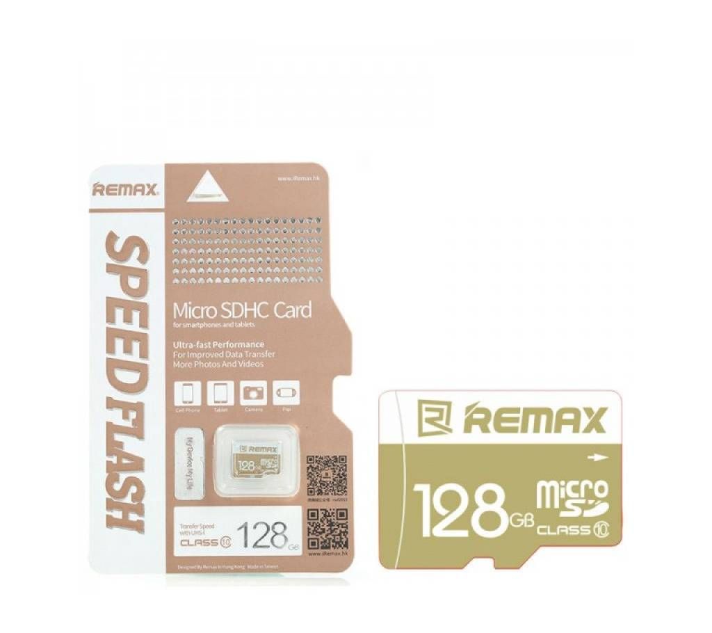 Original Remax Class 10 Memory card 128GB