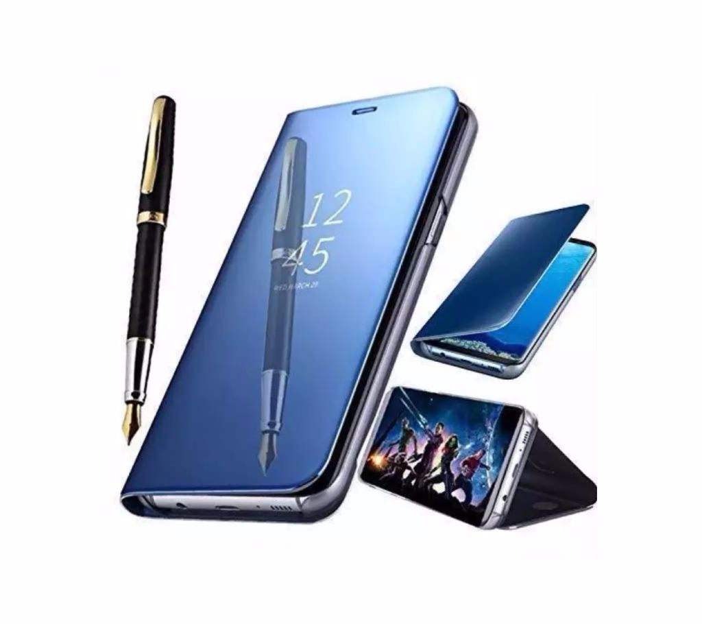 Clear View Mirror Flip Cover Samsung Galaxy M10