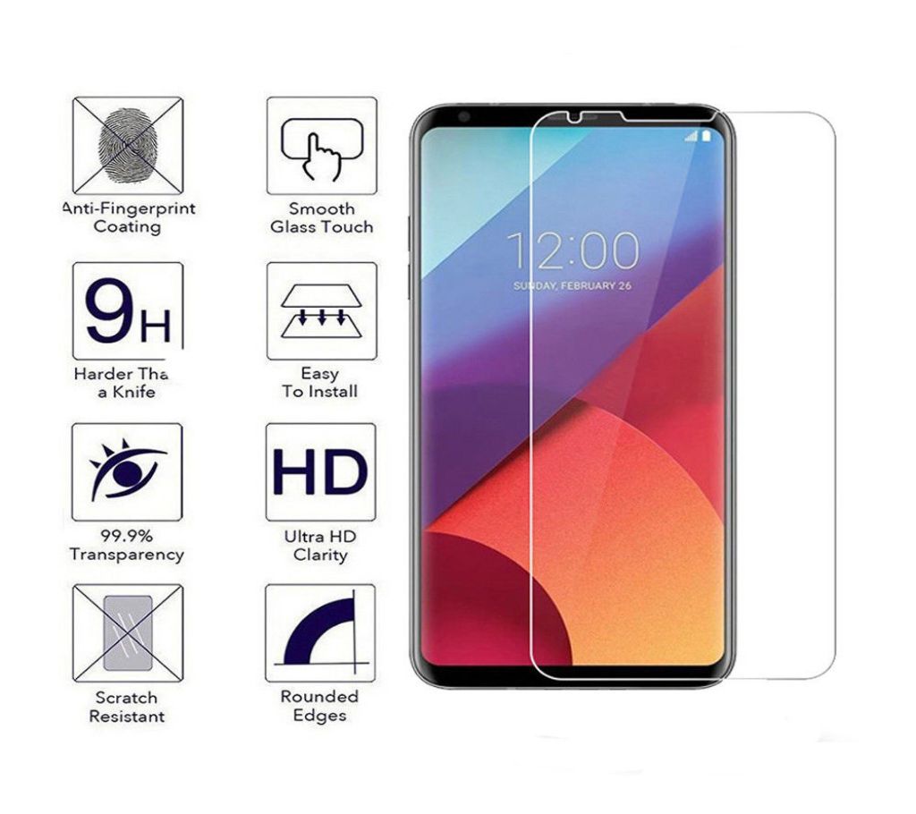 LG V30  Tempered Glass Protector 2.5D Gorilla