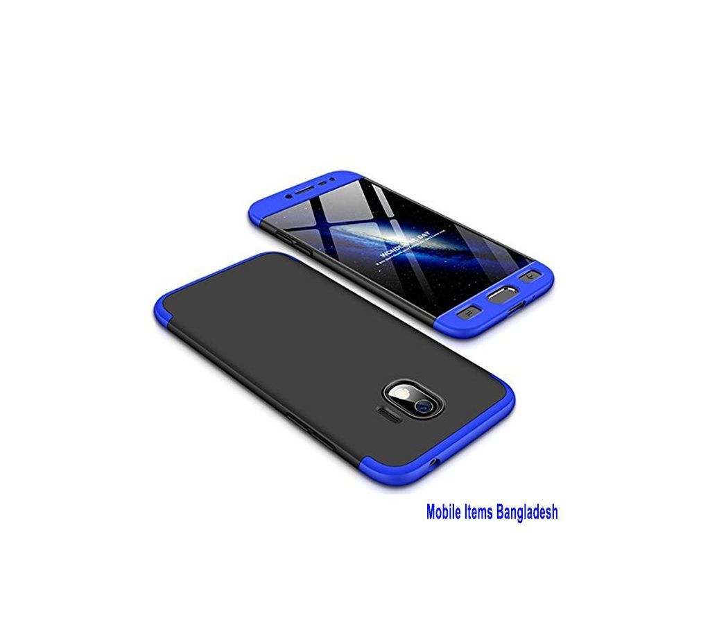 Samsung Galaxy J2 360 Degree Phone Case-Blue And Black