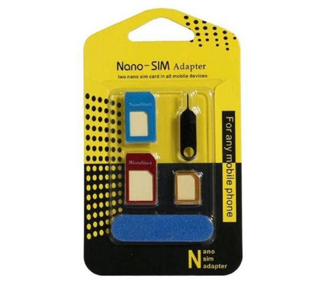 Nano Sim Card Adapter - Multi Color