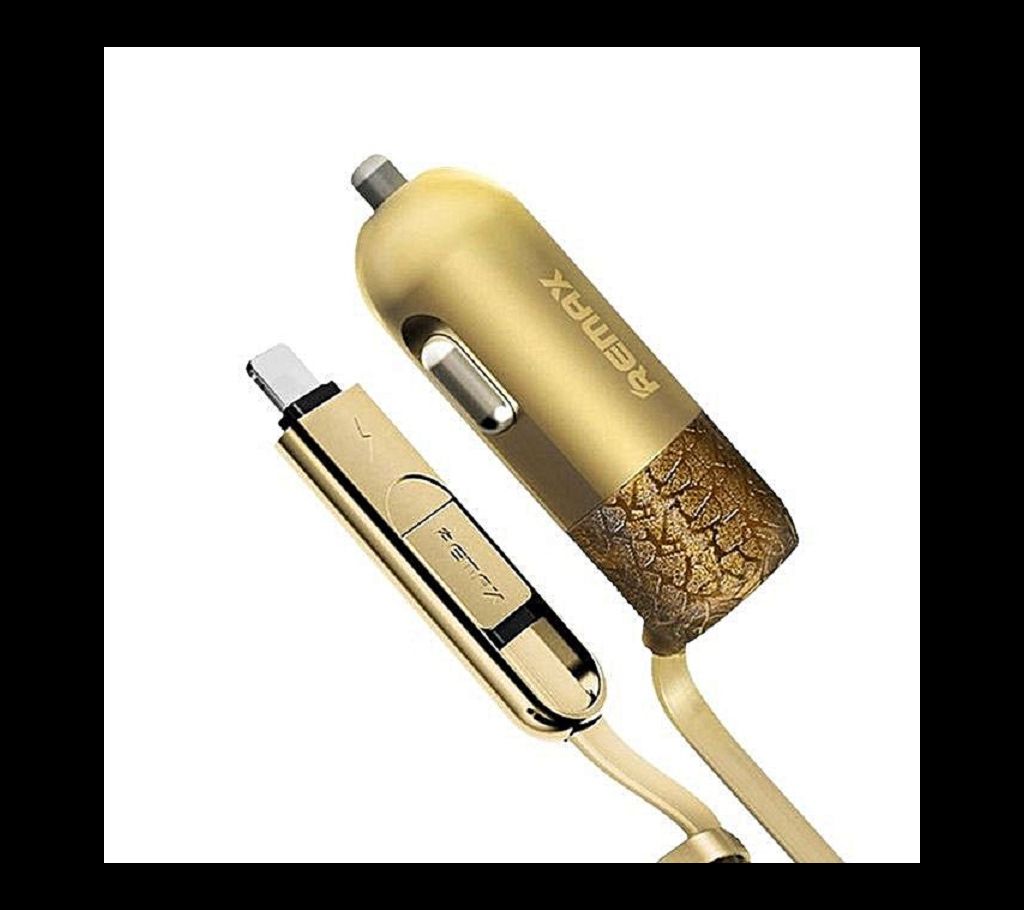 REMAX Rcc-103 Finchy Car Charger USB with Lightnin