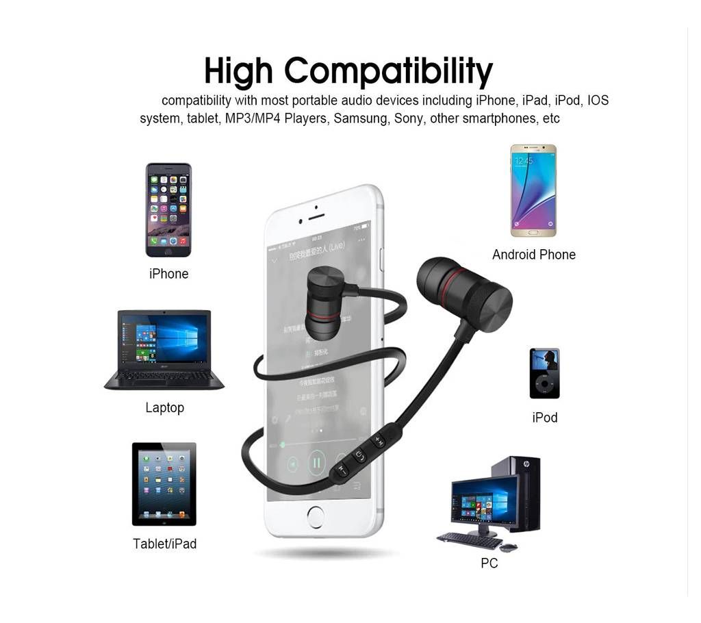 Wireless Bluetooth Sport Earphone