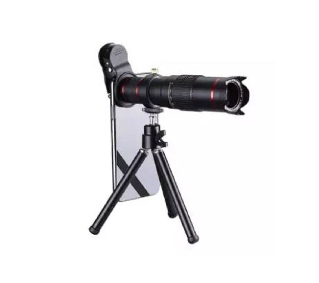 22x Zoom 4k Mobile Phone Telescope Lens With Tripod Bag Kit