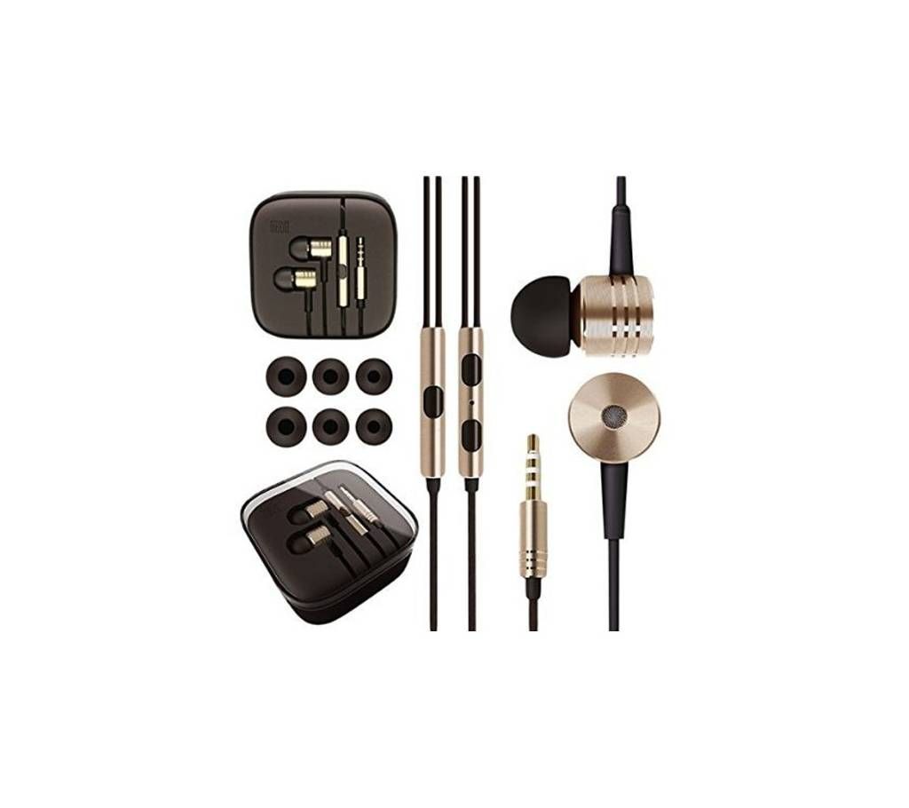 Metal Xiaomi Piston 2 Bass Headphone -Golden (copy)