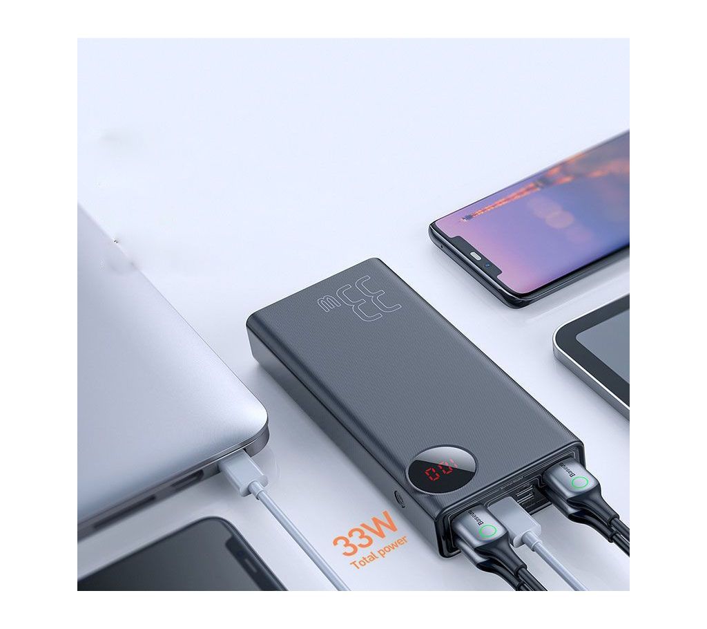 Baseus 30000mAh Power Bank Dual Quick Charge 3.0