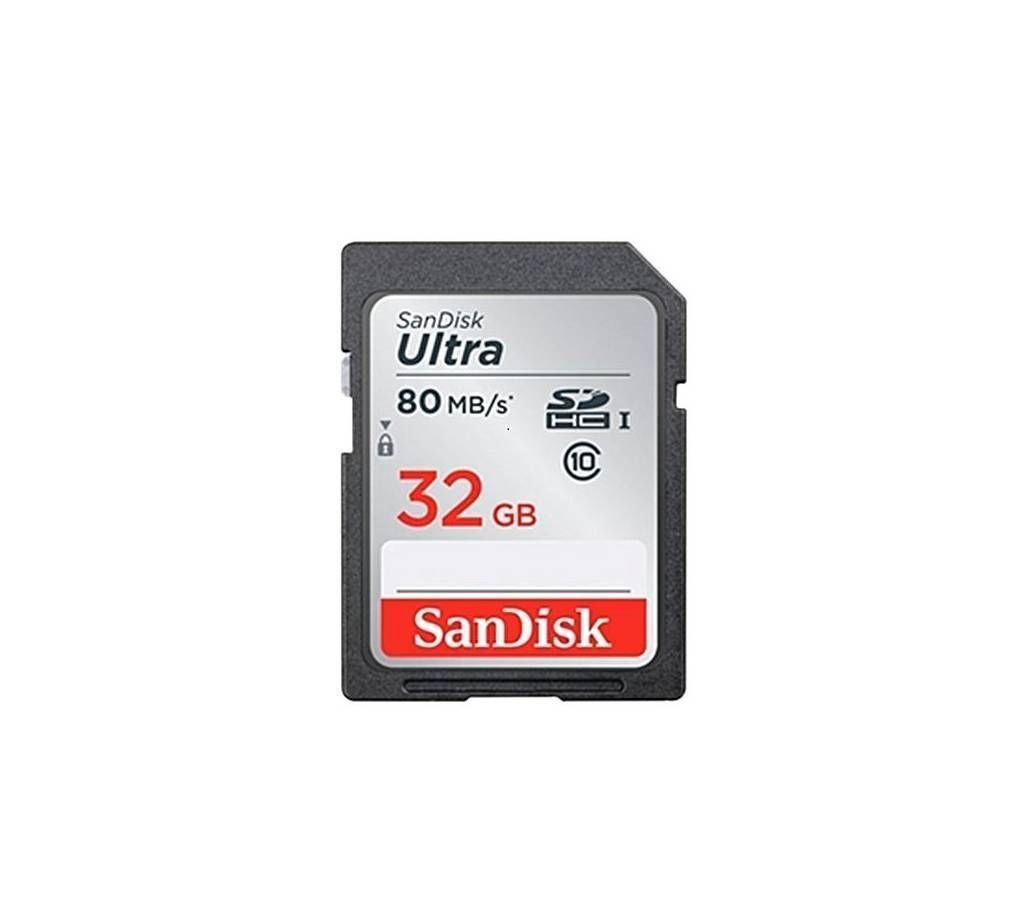 SanDisk Ultra Class 10 UHS-32GB SDHC Memory Card