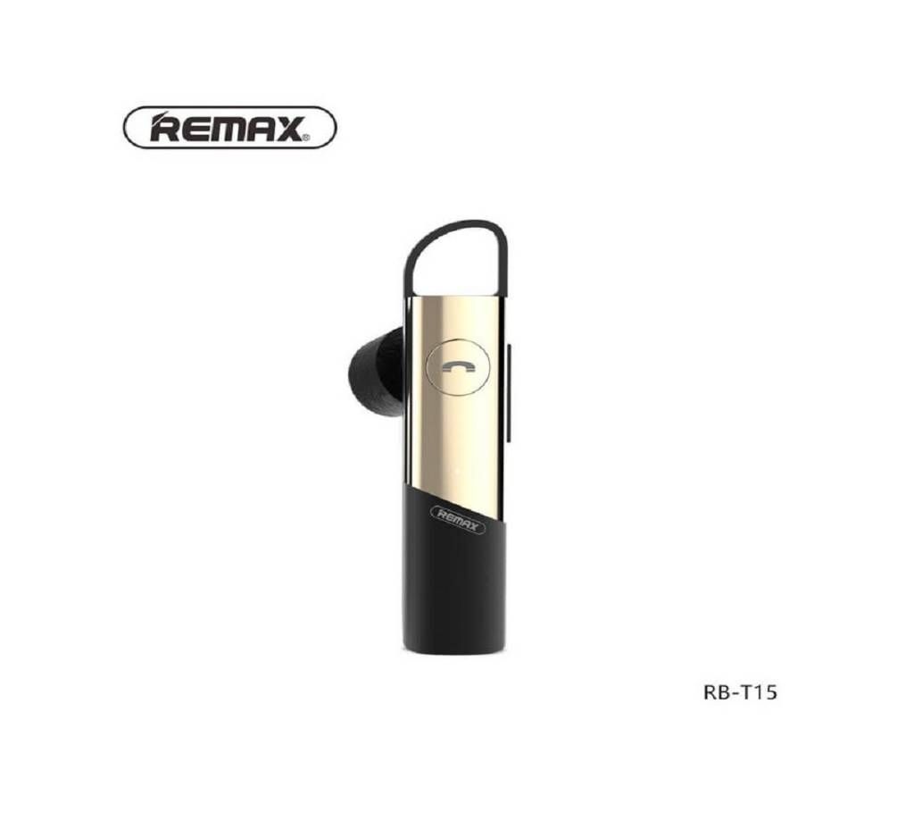 Remax RB-T15  BLUETOOH HEADEST - GOLD