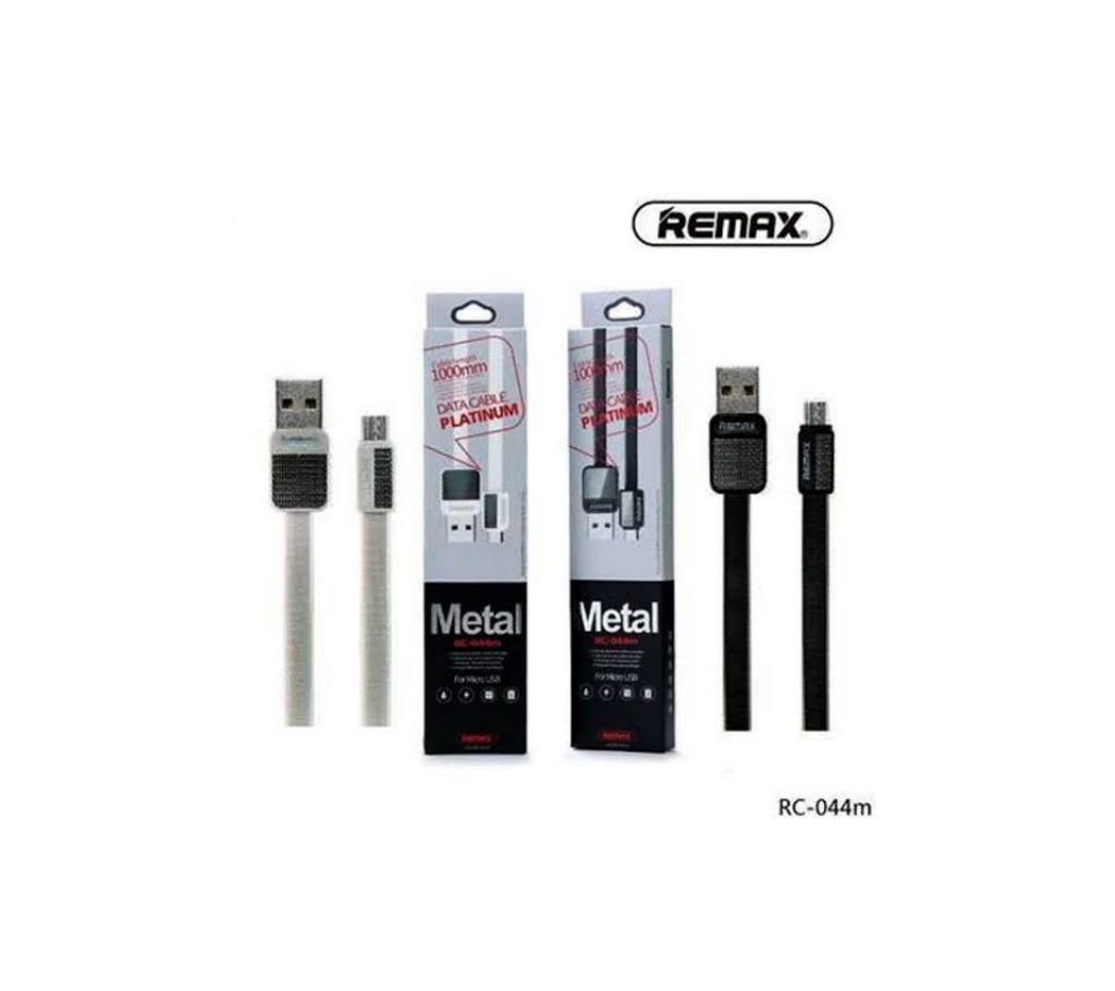 Remax RC-044m Metal Cable Black-Orginal