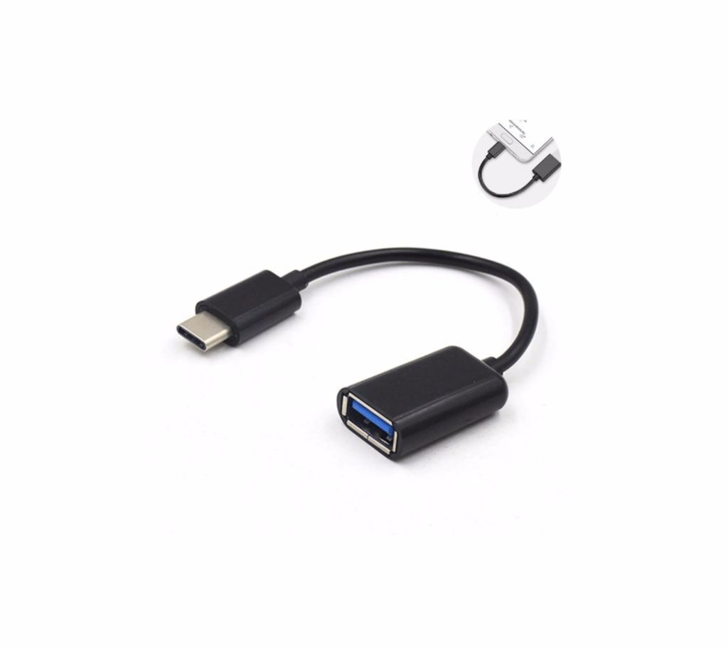 Portable Type-C To USB 3.1  OTG Converter