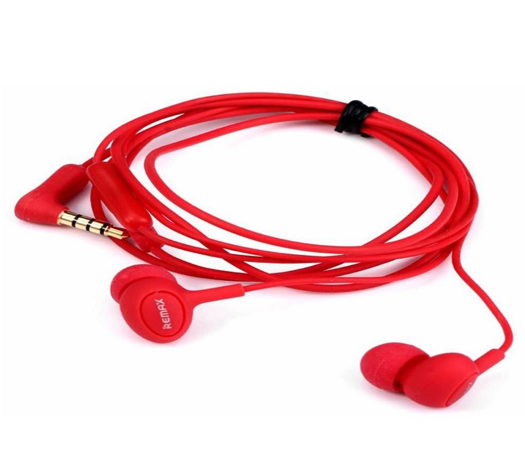 Remax Universal Candy In-Ear Headphone - Red