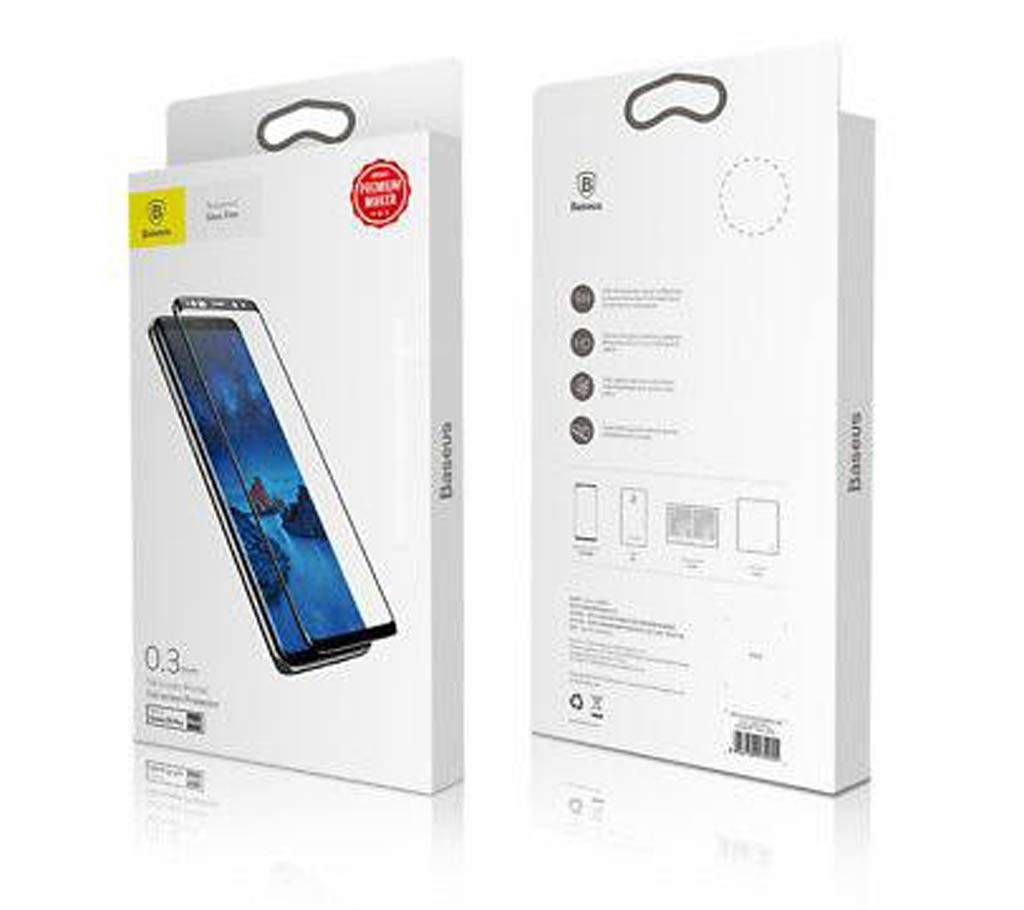 Baseus 3D Tempered Glass Full Screen Protector For Samsung Galaxy S9 Plus
