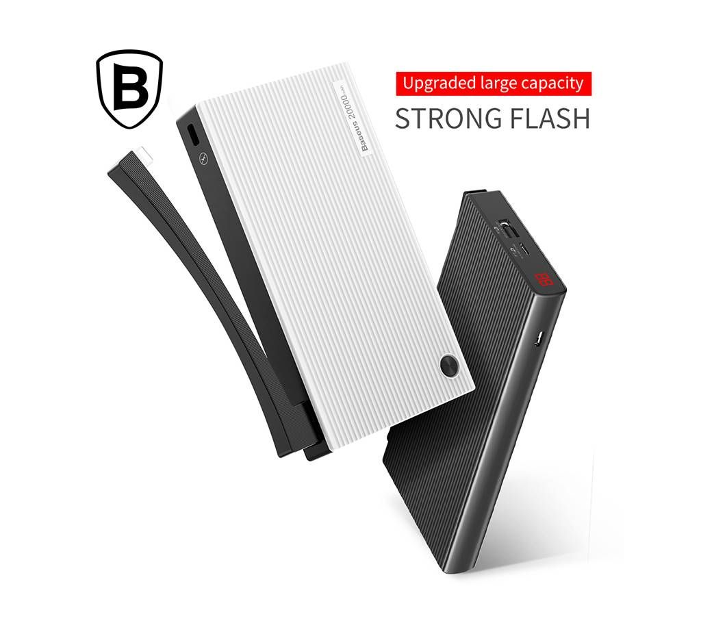 Baseus Esazi Dual Input Digital Display Power Bank 10000mAh
