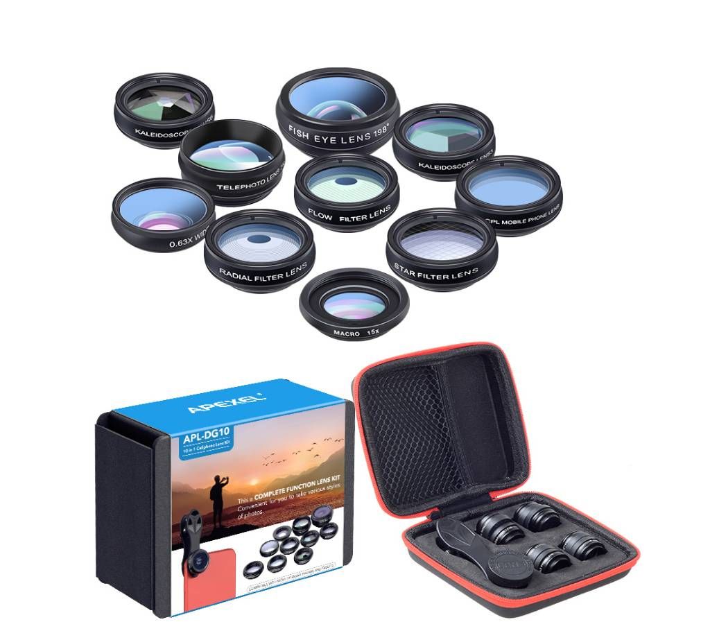 10 In 1 Professional Phone Camera Lens