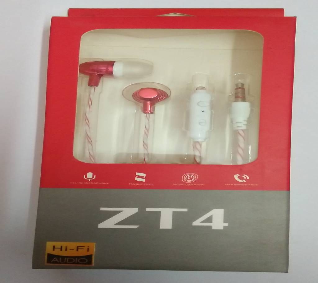 ZT4 Stereo Earphone