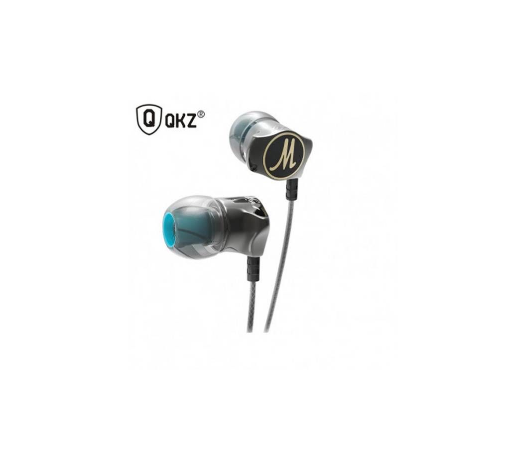QKZ DM7 Zinc Alloy Super Bass In Ear Earphone
