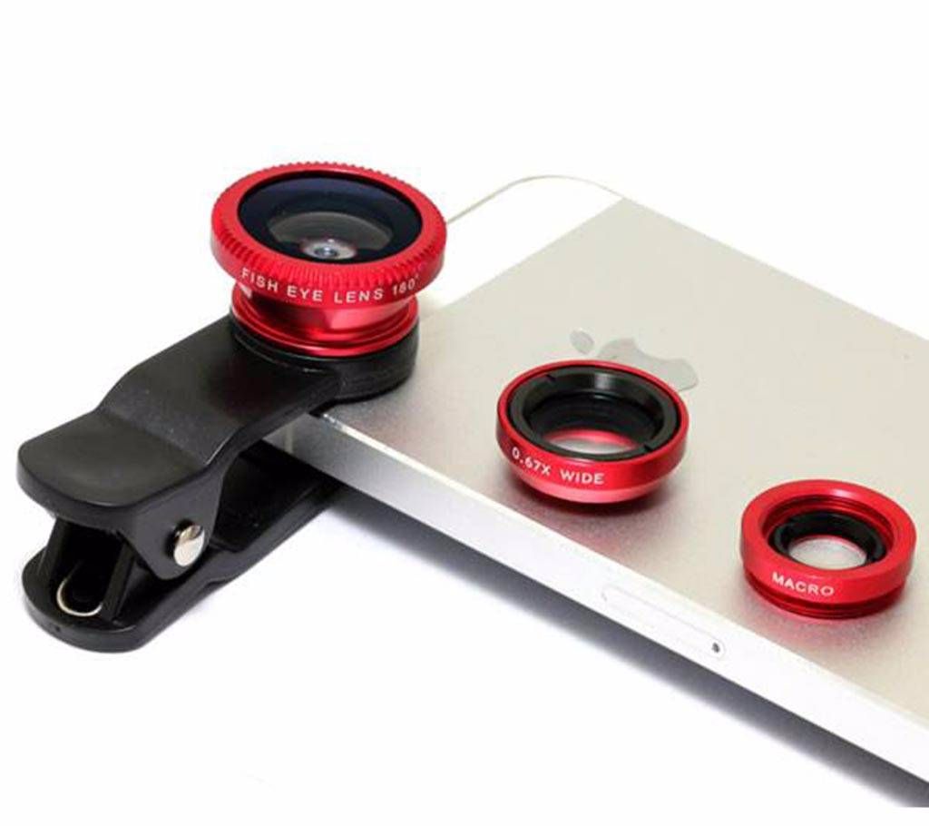 Universal 3 In 1 Clip Lens