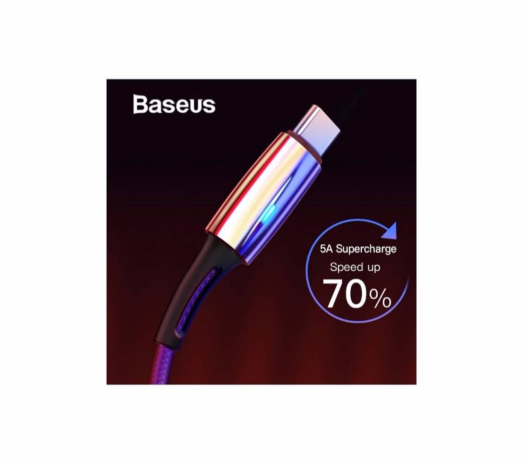 Baseus Lighting Fast Charging Type C Data Cable