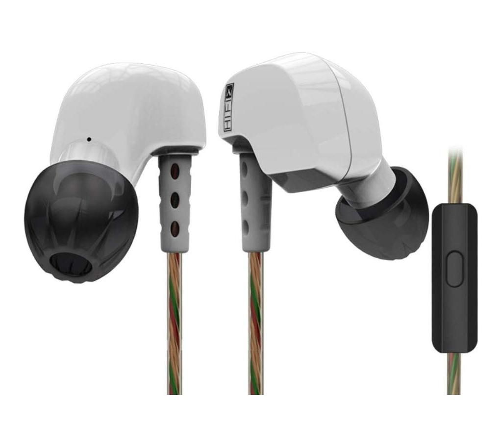 KZ HD9 Earphones HiFi Sport Earbuds Copper Driver 3D Heavy Bass Earhook Headphones In Ear Earphone For Running With Microphone