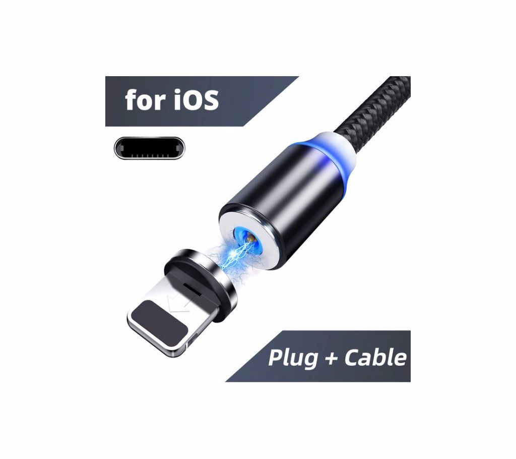 GUUGEI Magnetic Lighting Fast Charging USB Cable For Iphone