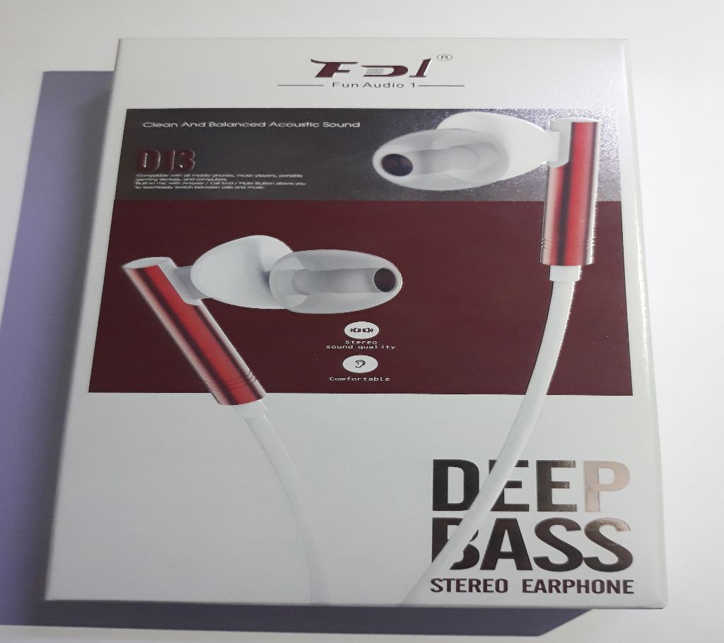 FD1-D13--High Perfomance Magnet Earphone