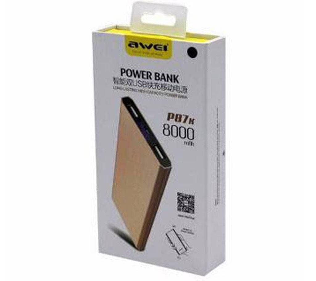 Awei P87K 8000mAh power bank 