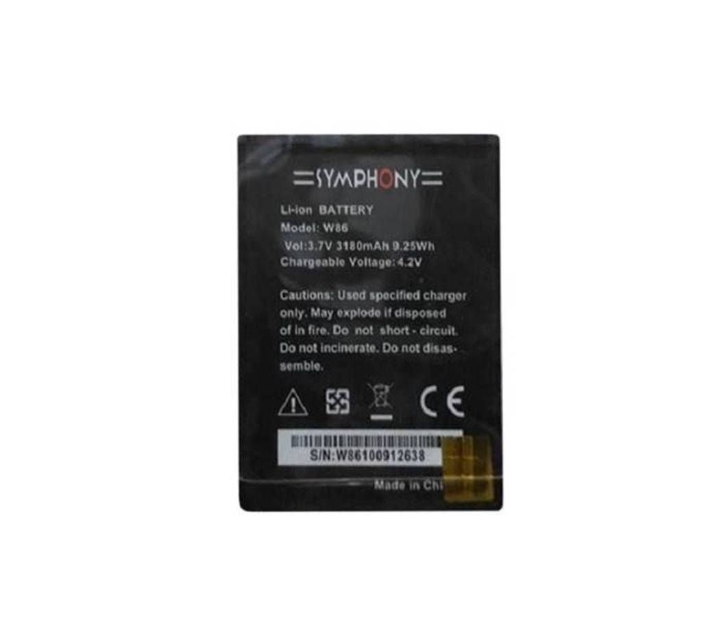 3180mAh Replacement Battery for Symphony W86