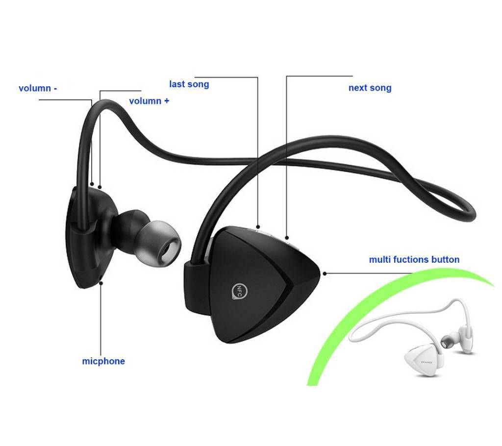 Awei A840BL Bluetooth 4.0 Headphone  -  BLACK