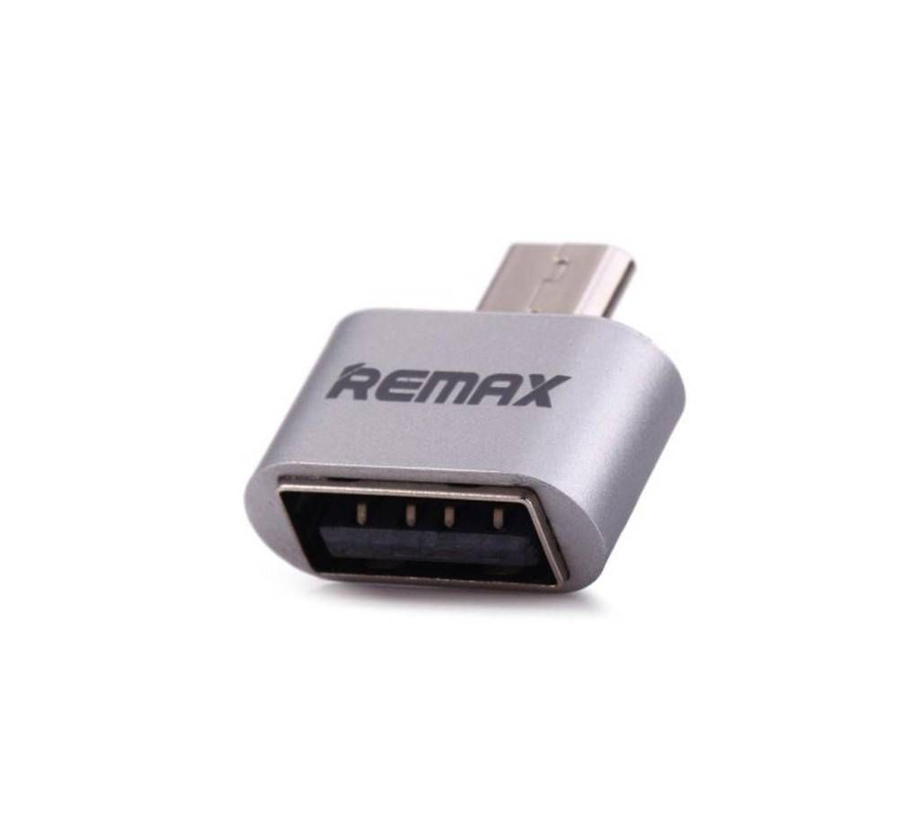 Original Remax OTG Micro USB Connecter 2.0 Silver