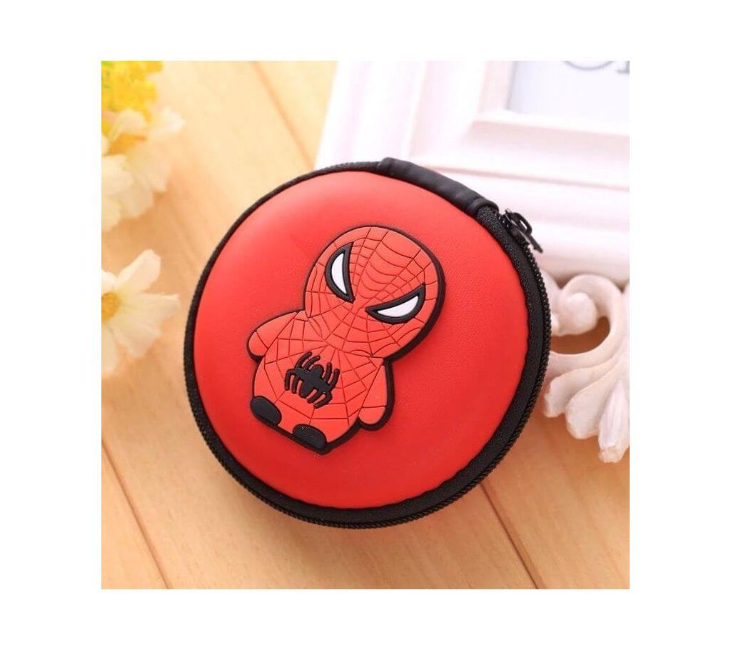 Spiderman Round Headphone Case