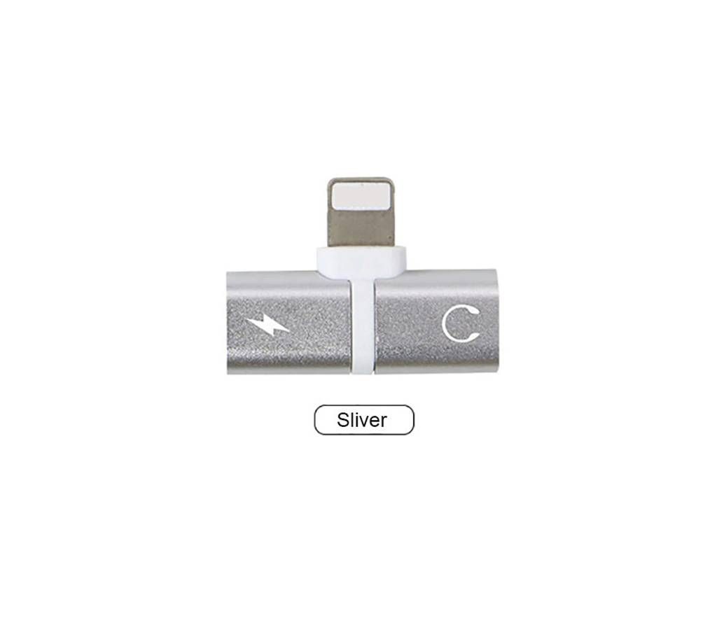 Charger Splitter Adapter Earphone