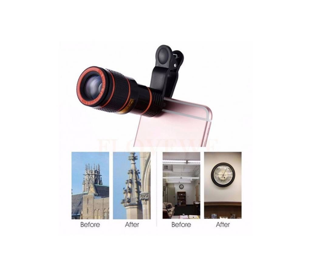 Zoom 8x Mobile Telescope Lens