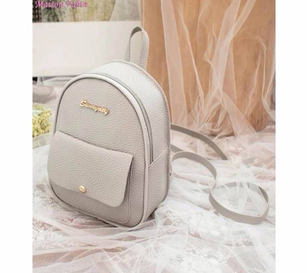 Leather Shoulder Bag For Multi-Function Small Backpack Female Phone Pouch