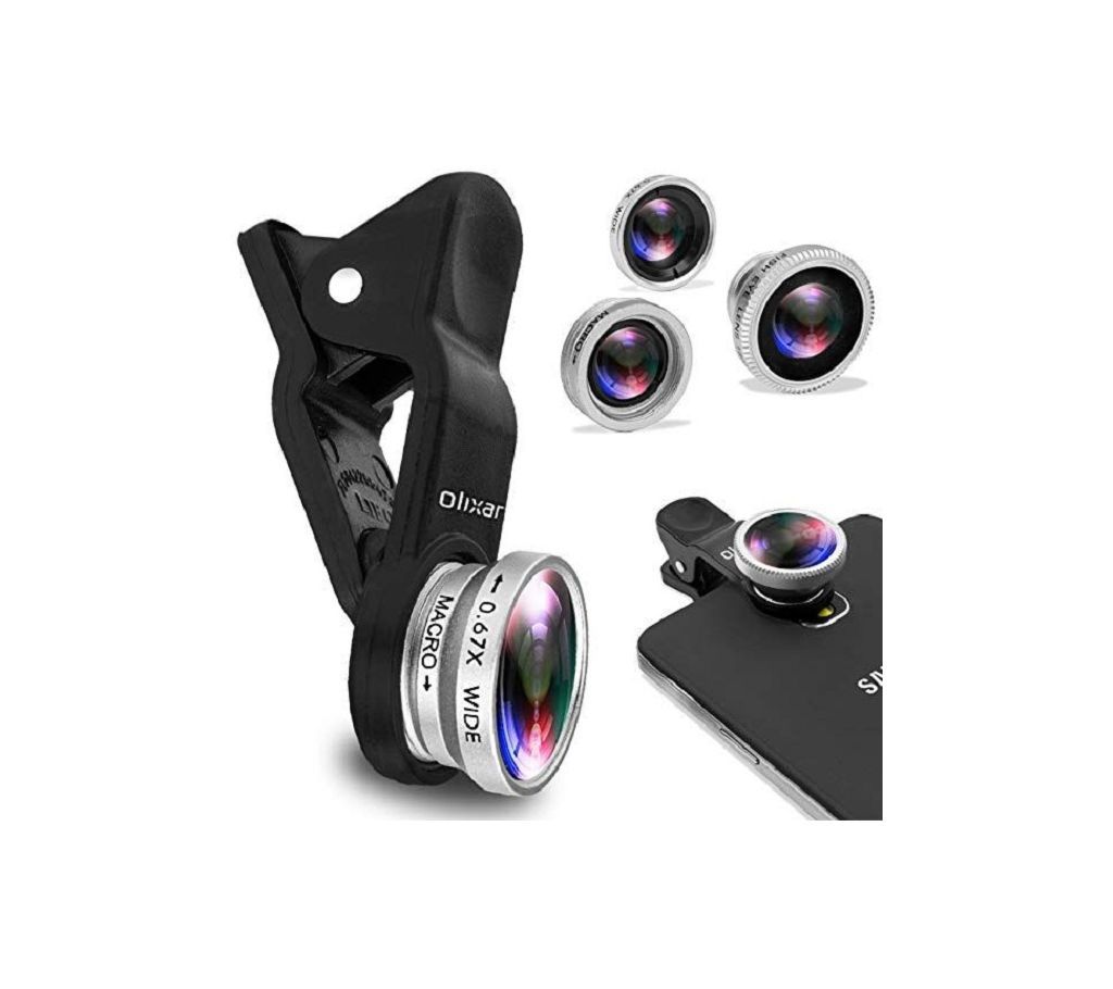 Universal Clip-on 3 in 1 - Multiple Color