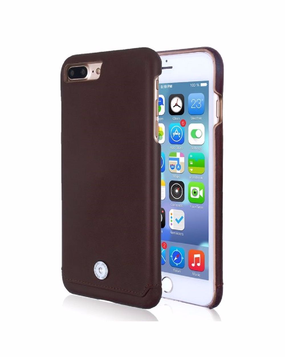 Pierre Cardin Leather Back Cover for iPhone 7