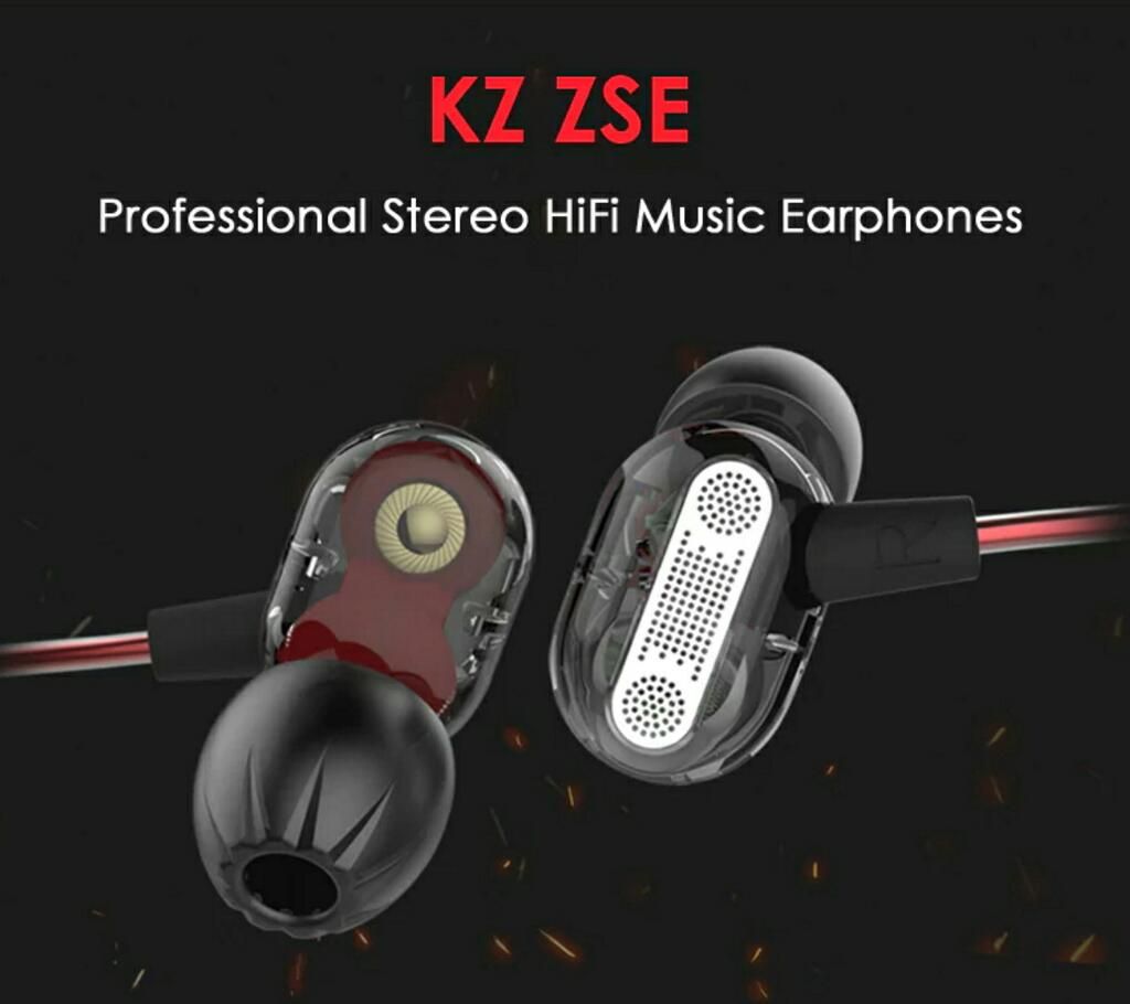KZ ZSE Professional Stereo HiFi Music Earphones