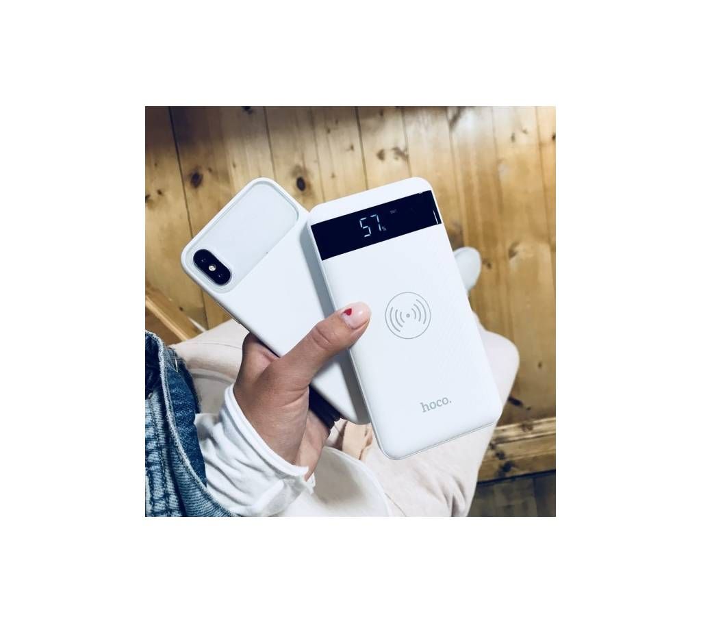 HOCO J11 Astute Wireless Charging Power Bank 10000mAh