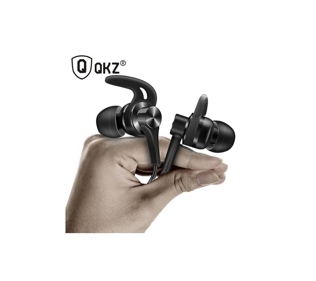 DT1 Zinc Alloy In Ear Earphones HiFi Metallic Noise Cancelling Headsets - Black