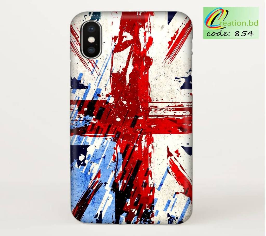 UK Flag Customized Mobile Back Cover