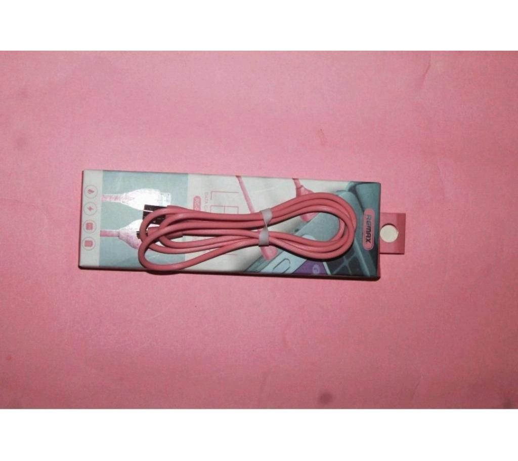 Remax data cable (pink colour) ??? 